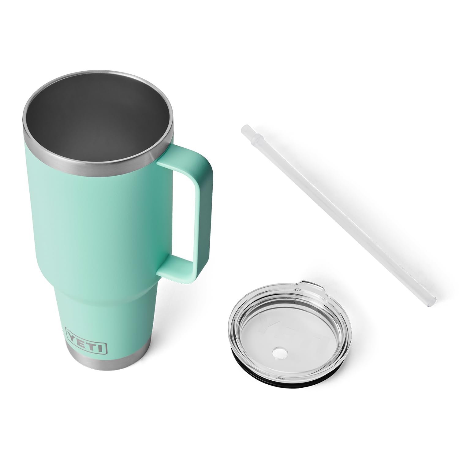 Foto 6 pulgar | Taza Yeti Rambler De 1,25 Litros Con Tapa De Pajita Con Aislamiento Al Vacío, Espuma De Mar - Venta Internacional.