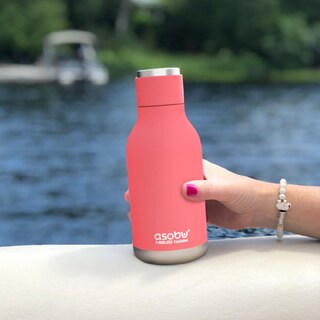 Foto 7 | Botella Aislante De Acero Inoxidable Asobu Urban 500 Ml, Color Melocotón - Venta Internacional.