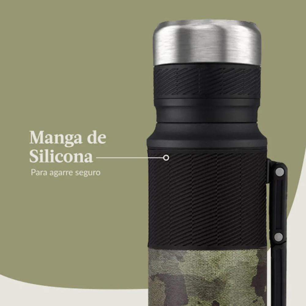 Foto 2 | Termo Aislamiento Al Vacío Thermalock 40 Oz Militar Contigo