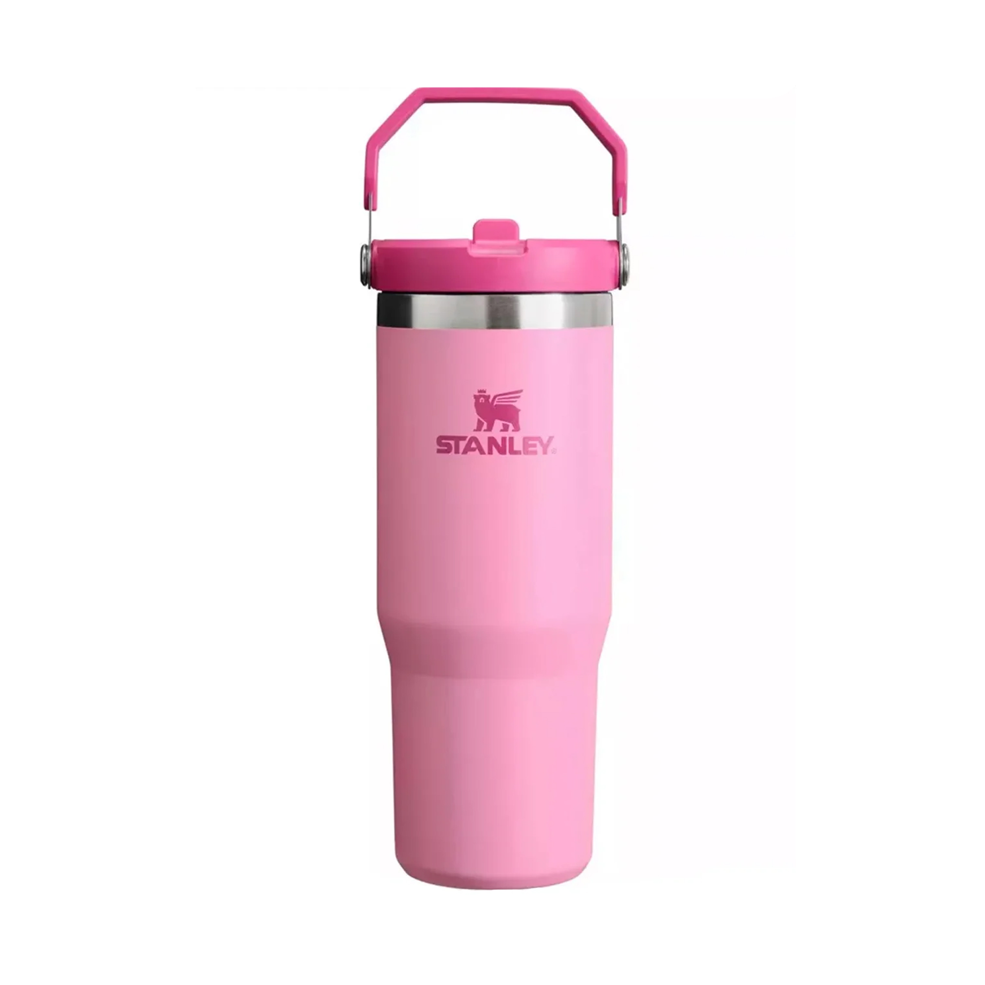 Foto 2 pulgar | Termo Iceflow Flip Straw 30oz Peony Marca Stanley 99190pt Rosa