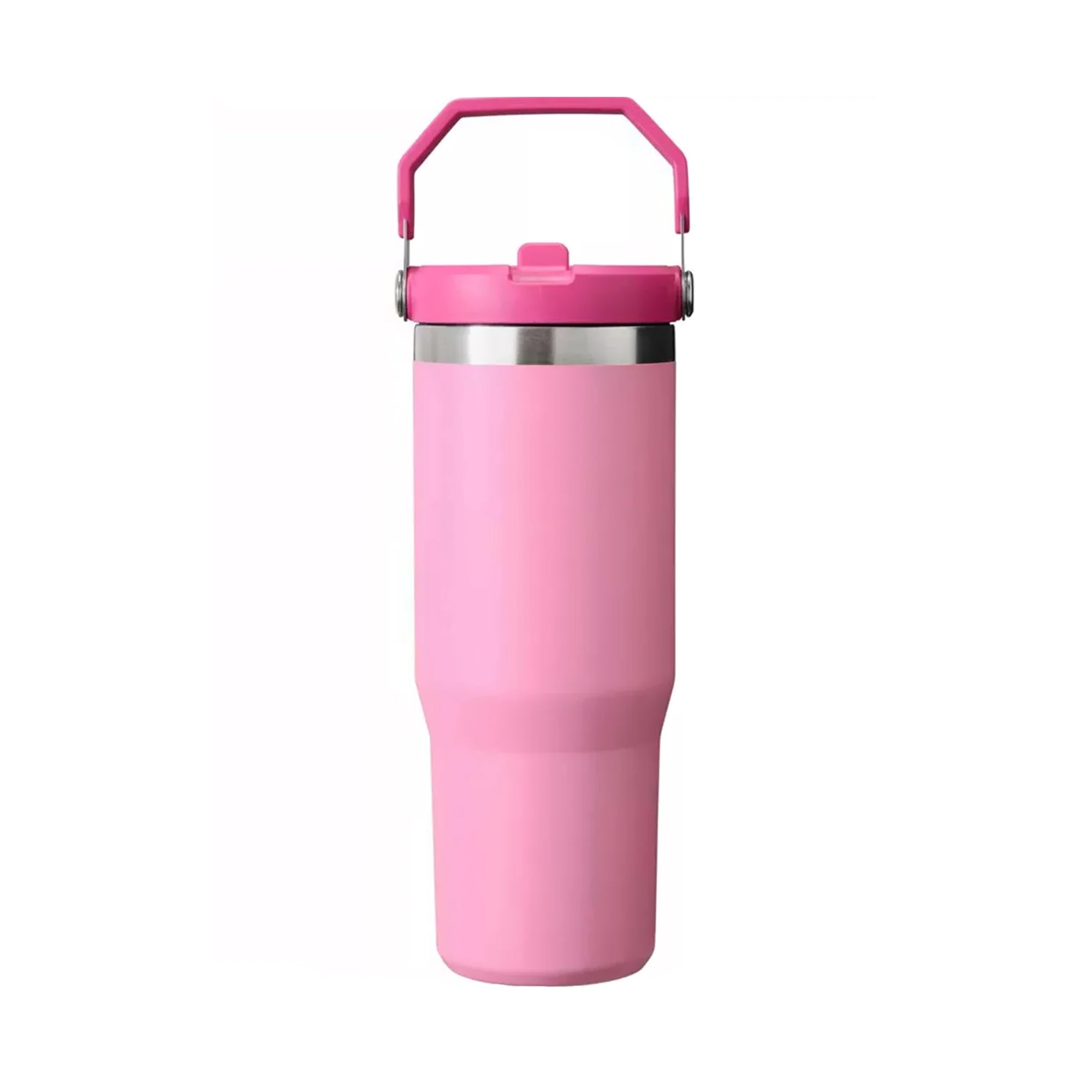 Foto 3 pulgar | Termo Iceflow Flip Straw 30oz Peony Marca Stanley 99190pt Rosa