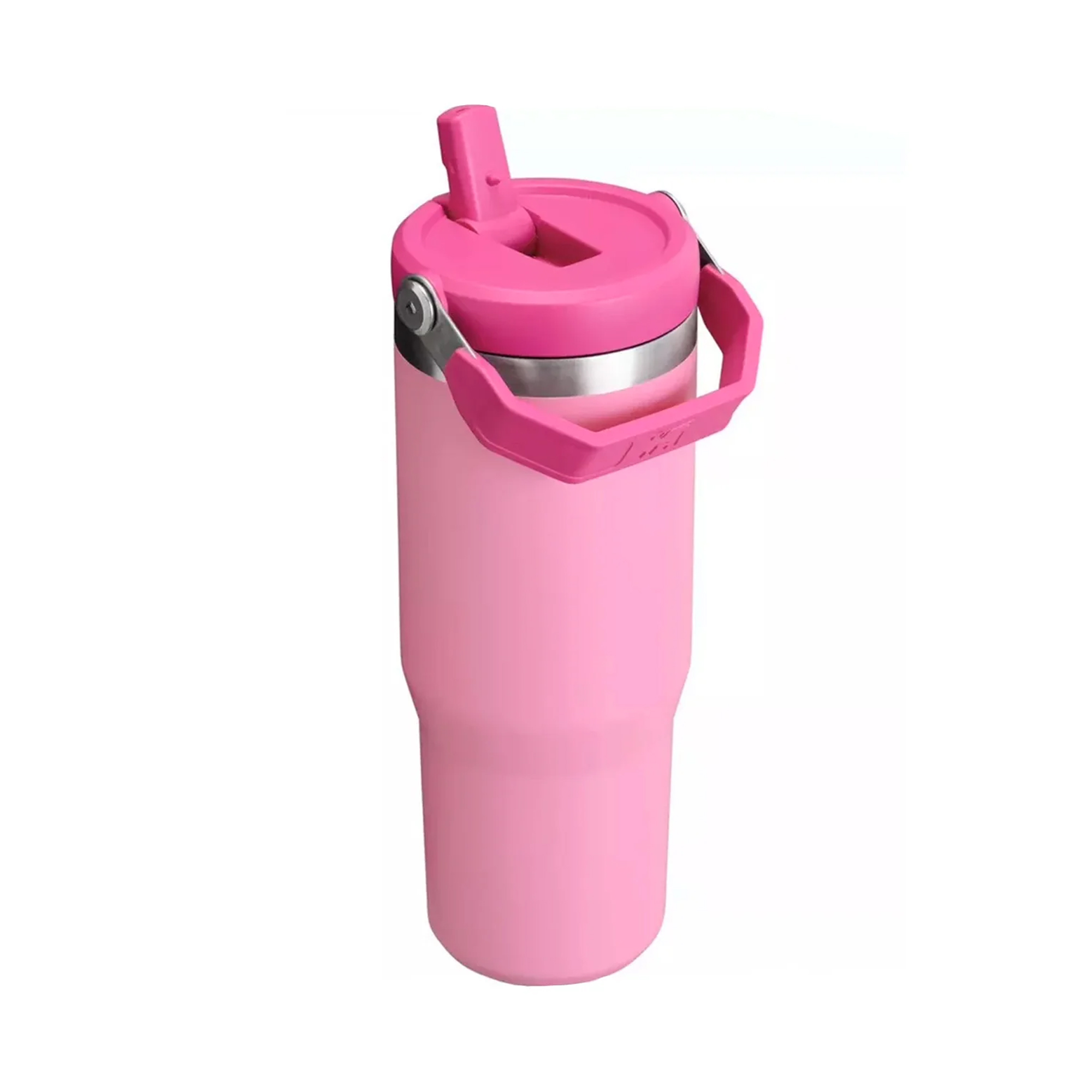 Foto 4 pulgar | Termo Iceflow Flip Straw 30oz Peony Marca Stanley 99190pt Rosa