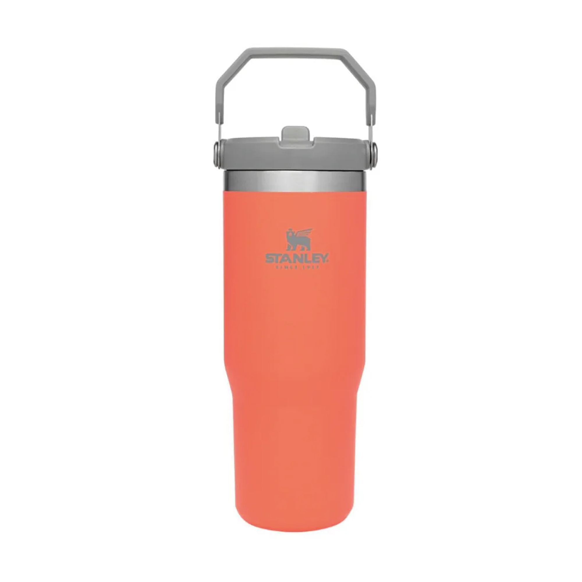 Foto 2 pulgar | Termo Iceflow Flip Straw 30oz Guava Marca Stanley 39980pt Naranja