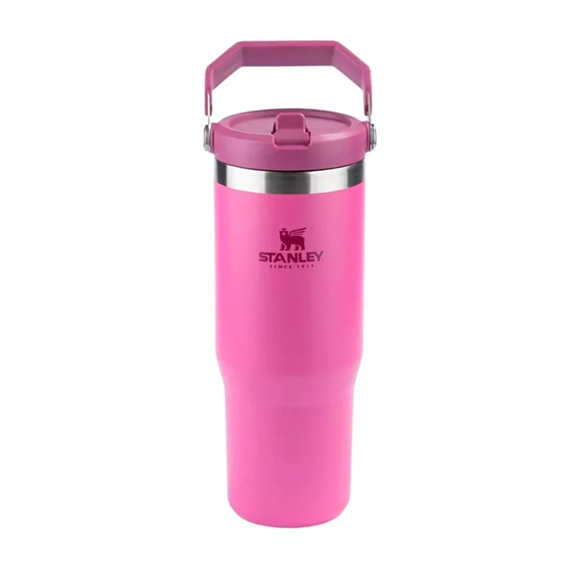 Foto 2 pulgar | Termo Iceflow Flip Straw 30oz Azalea Marca Stanley 94337pt Rosa