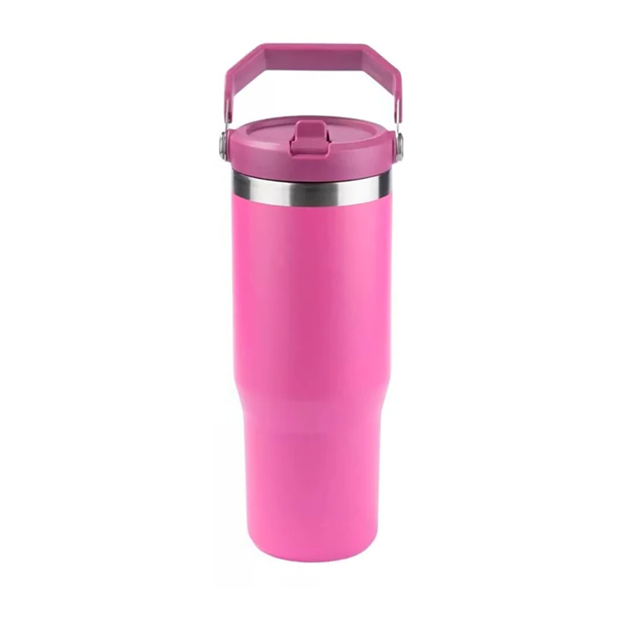 Foto 3 pulgar | Termo Iceflow Flip Straw 30oz Azalea Marca Stanley 94337pt Rosa