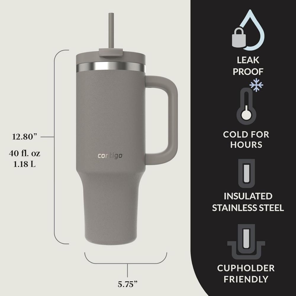 Foto 5 pulgar | Termo Para Agua 40oz 1.18lt Acero Inox Streeterville Contigo