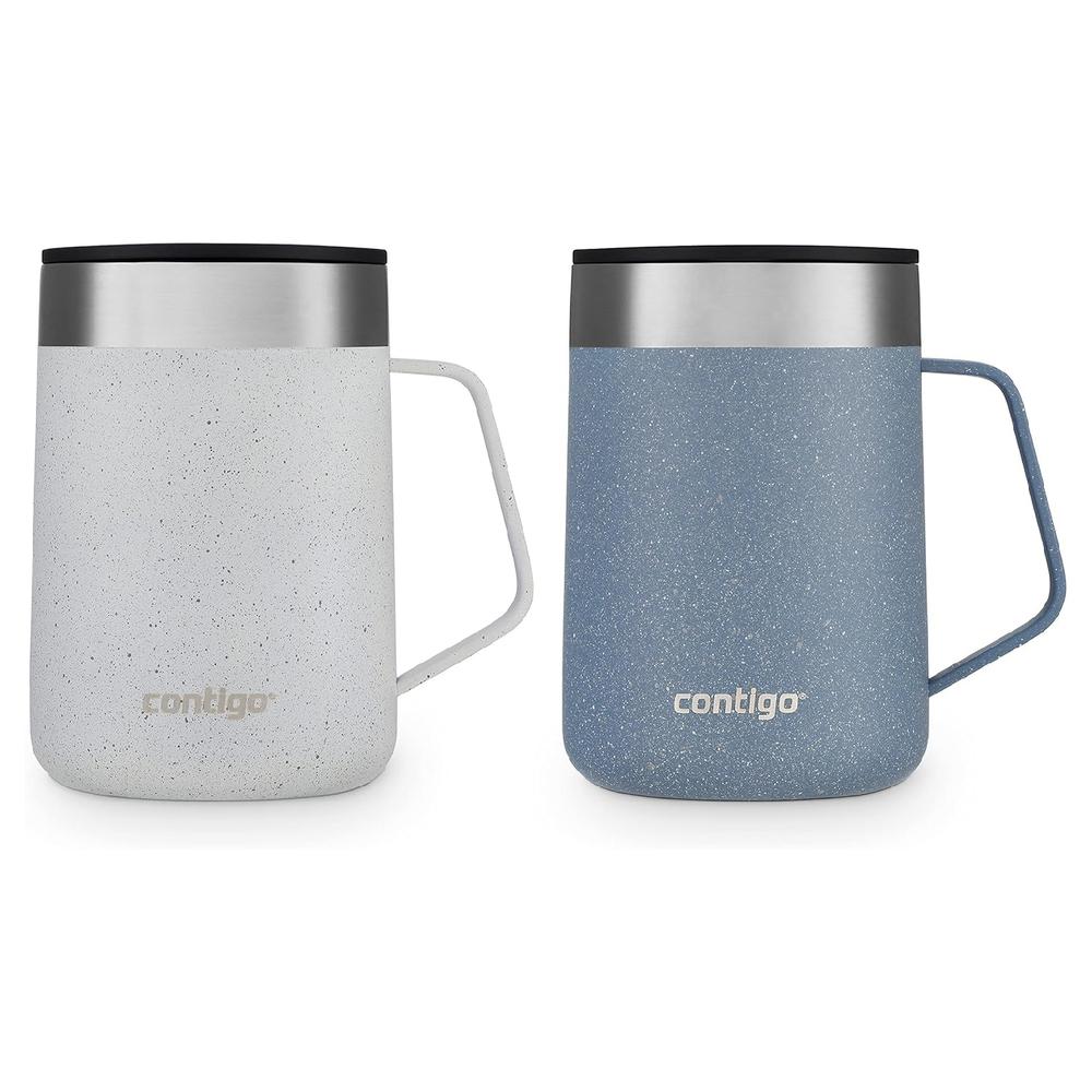 Foto 2 pulgar | Termo Taza Contigo Set 2 Piezas 14 Oz Acero Inoxidable