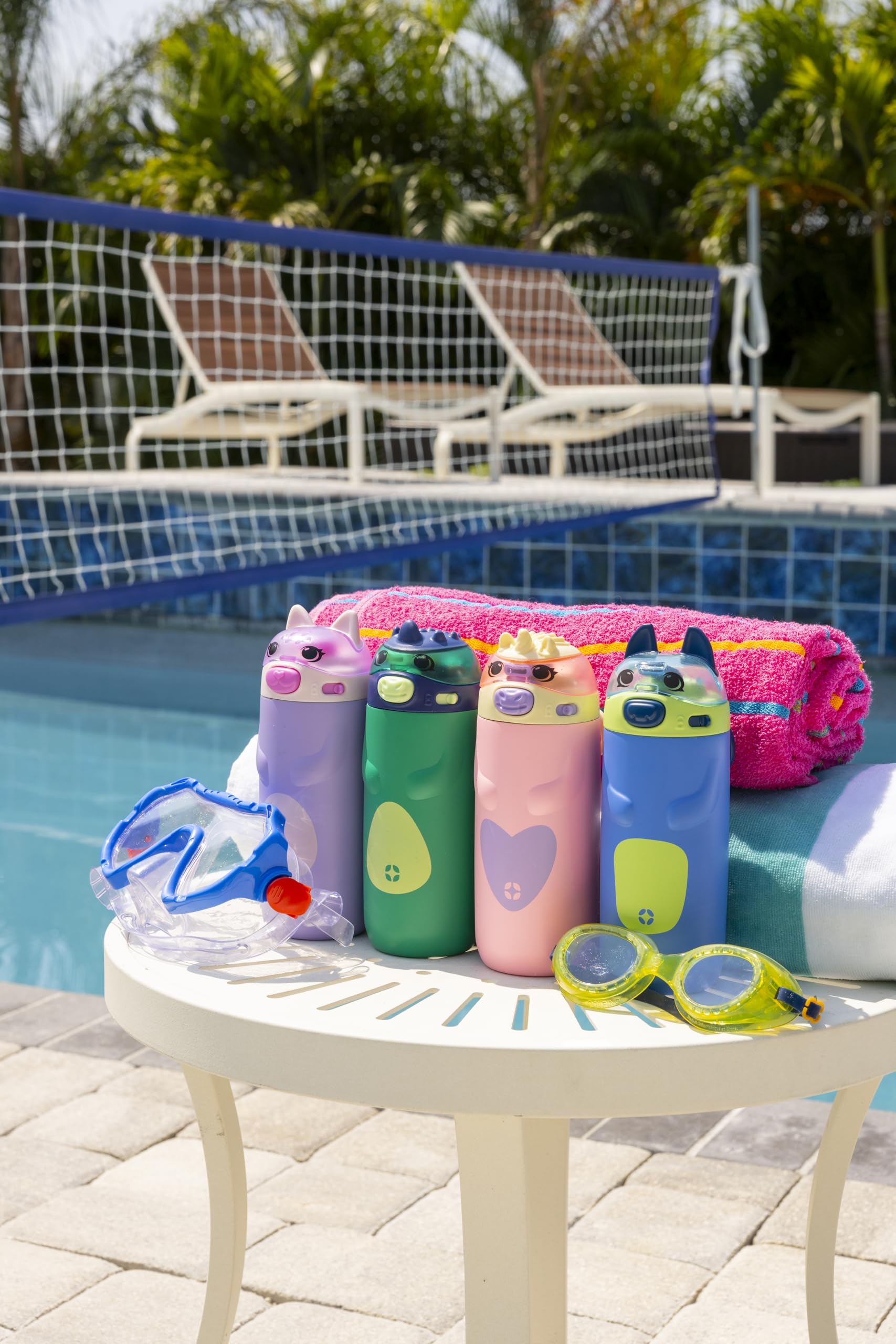Foto 3 pulgar | Botella De Agua Ello Ellies De Acero Para Niños, Con Aislamiento Al Vacío, 350 Ml - Venta Internacional.