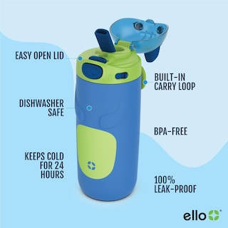 Foto 3 | Botella De Agua Ello Ellies De Acero Para Niños, Con Aislamiento Al Vacío, 350 Ml - Venta Internacional.