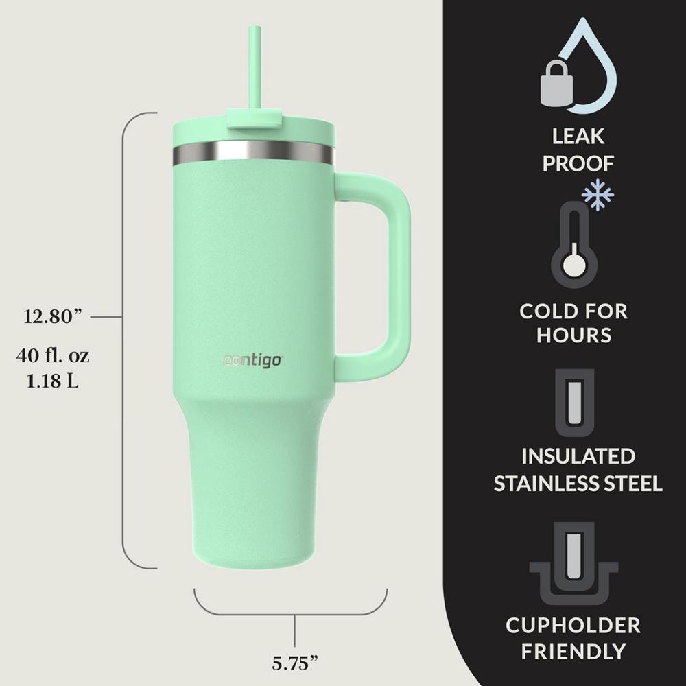 Foto 4 pulgar | Termo Para Agua 40oz 1.18lt Acero Inox Streeterville Contigo