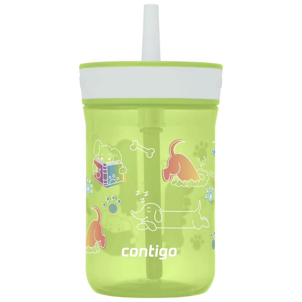 Foto 2 pulgar | Termo Botella Contigo 14oz Pvc Leigthon con Popote para Niños