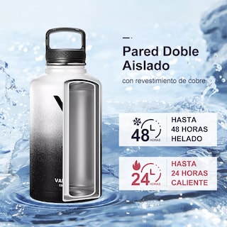 Foto 2 | Termo Vaso-botella de Acero Inoxidable con Aislamiento al Vacío
