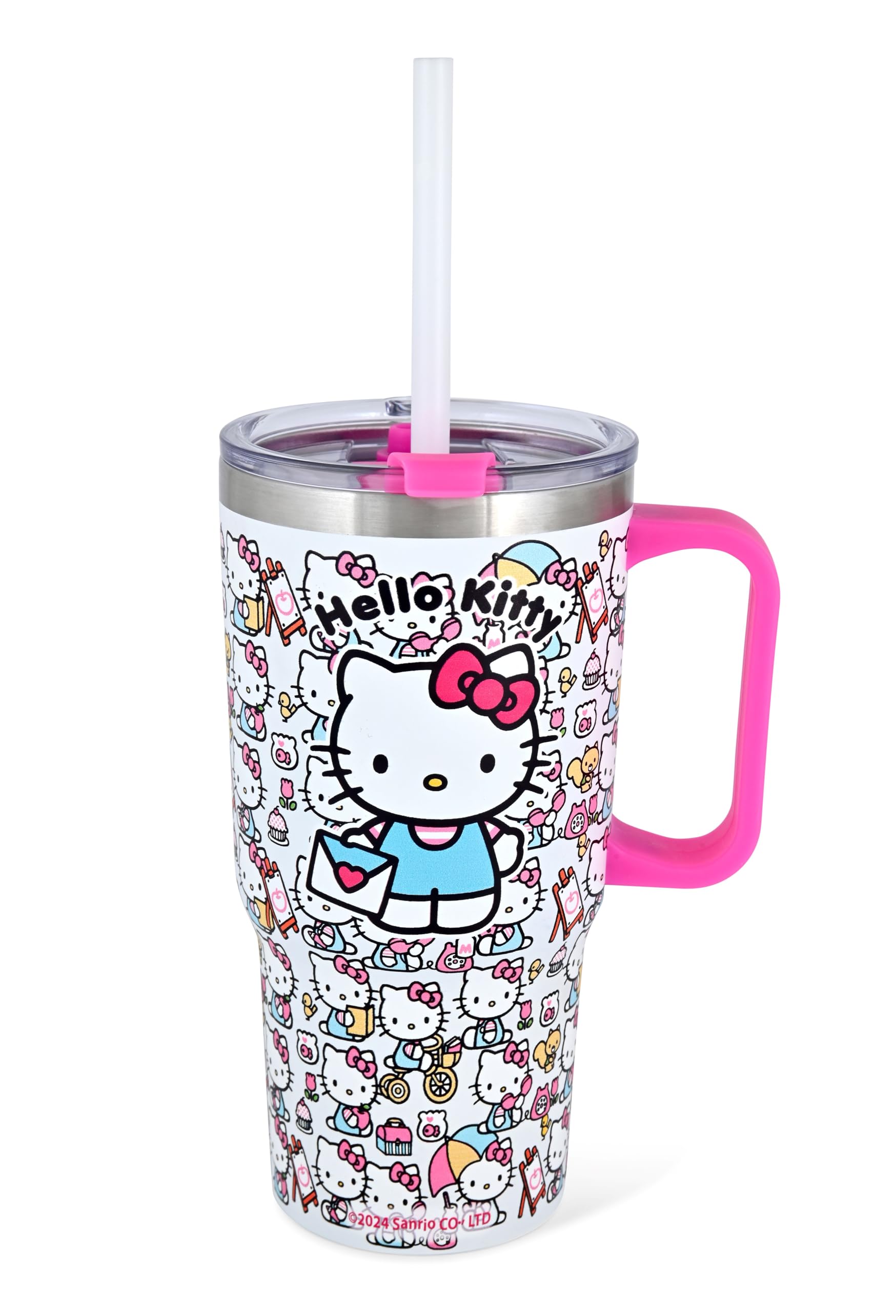 Foto 1 | Botella de Agua Fast Forward Sanrio Hello Kitty con Aislamiento 600 ml - Venta Internacional