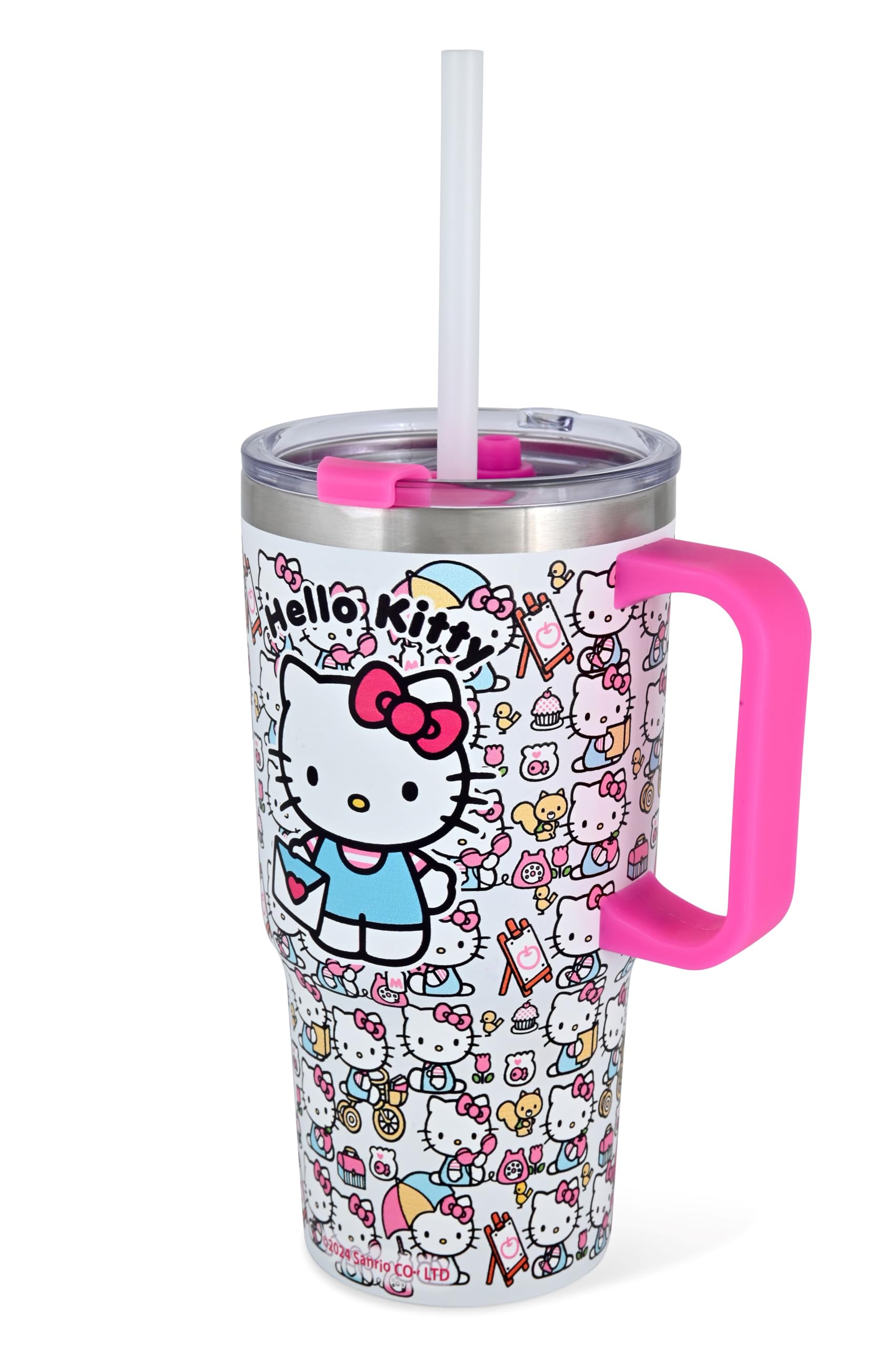 Foto 2 | Botella de Agua Fast Forward Sanrio Hello Kitty con Aislamiento 600 ml - Venta Internacional