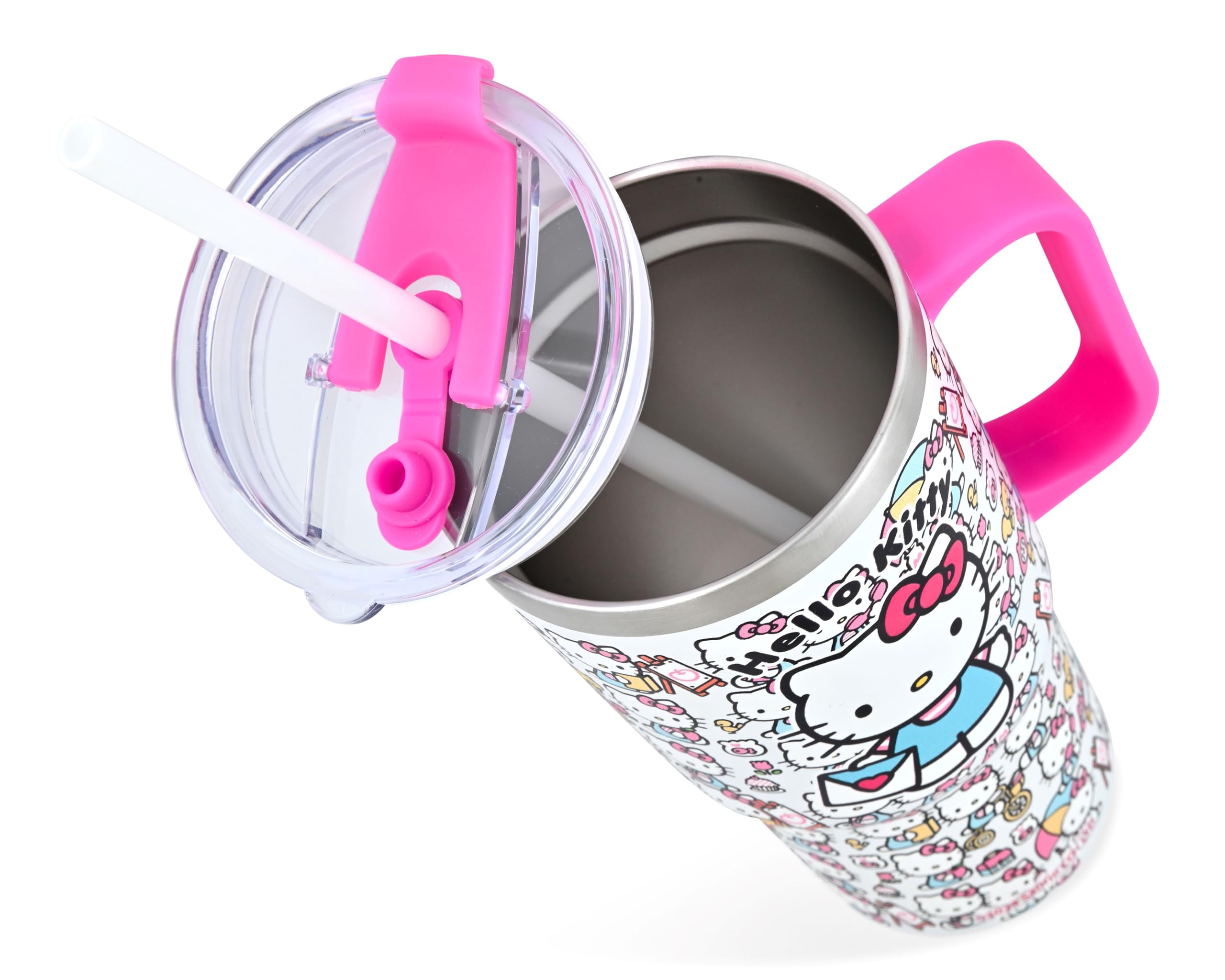 Foto 4 | Botella de Agua Fast Forward Sanrio Hello Kitty con Aislamiento 600 ml - Venta Internacional