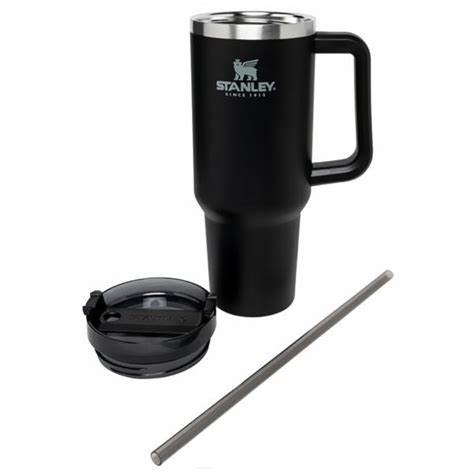 Termo Tipo Stanley Acero Inoxidable De 30 Oz Con Aza Para Bebidas Frias O Calientes.