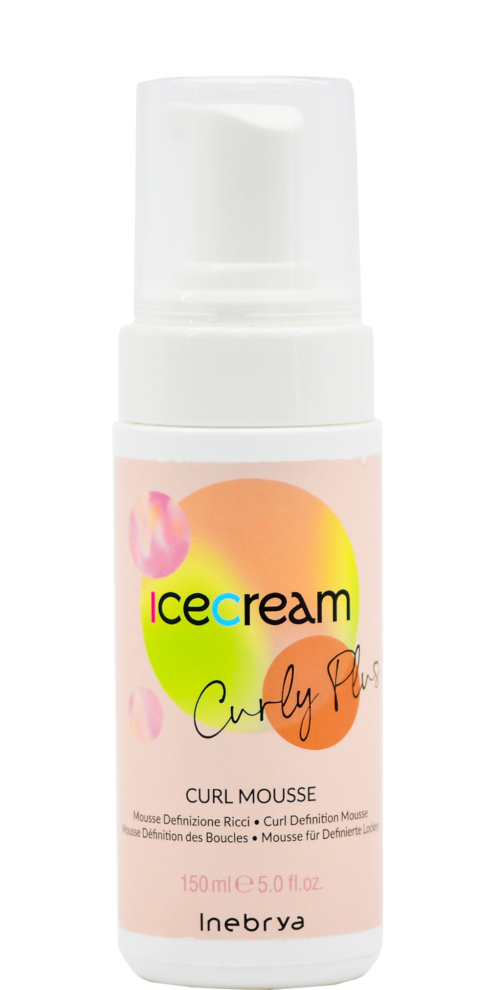 Helado Mousse Inebrya Curly Plus 150 Ml - Venta Internacional.