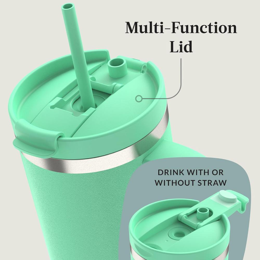 Foto 3 pulgar | Termo Contigo Vaso Térmico Asa 40oz Acero Mezcladora Shaker