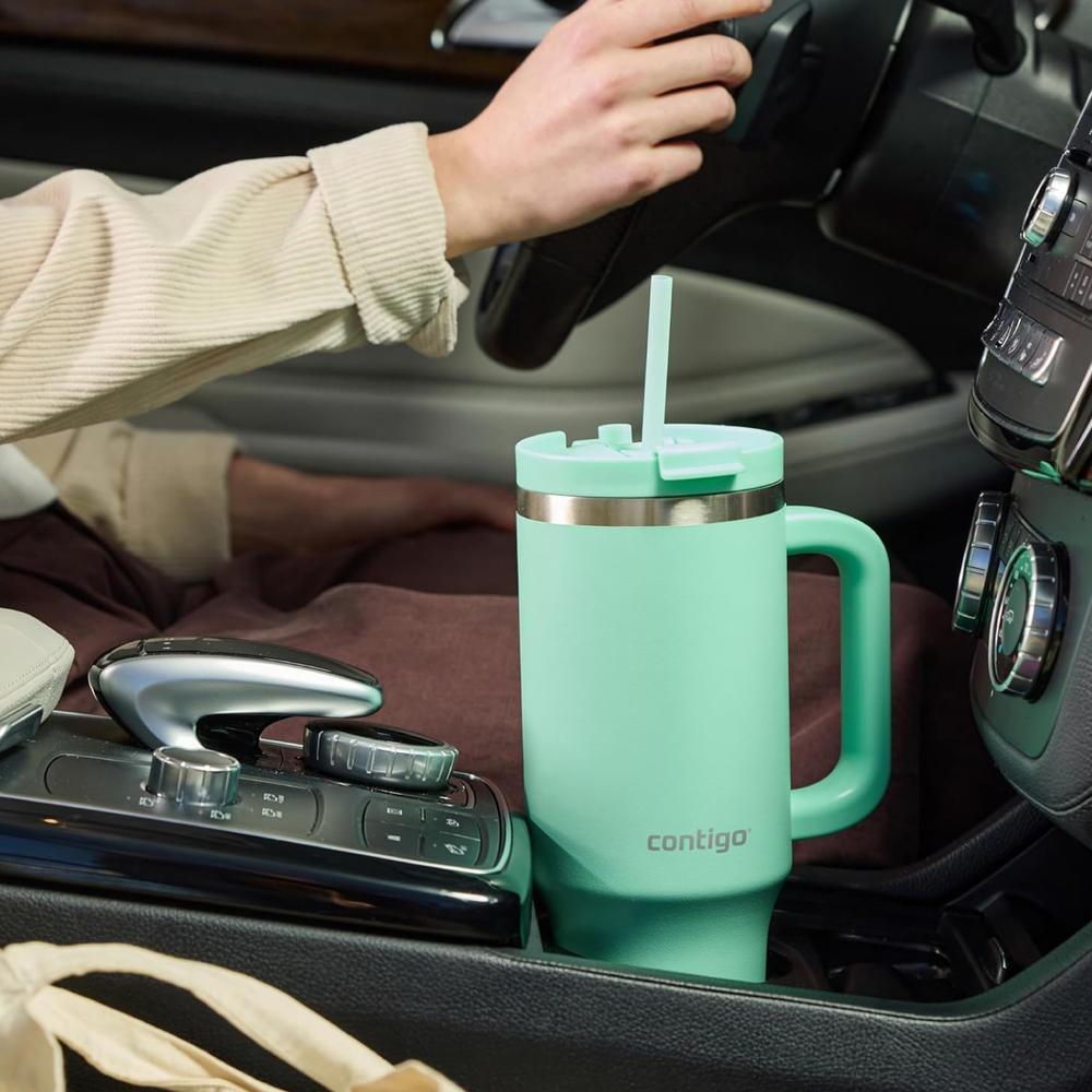 Foto 4 | Termo Contigo Vaso Térmico Asa 40oz Acero Mezcladora Shaker
