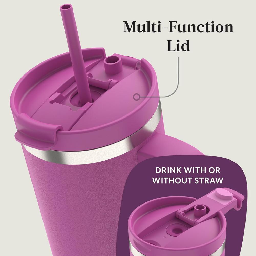 Foto 3 pulgar | Termo Contigo Vaso Térmico Asa 40oz Acero Mezcladora Shaker