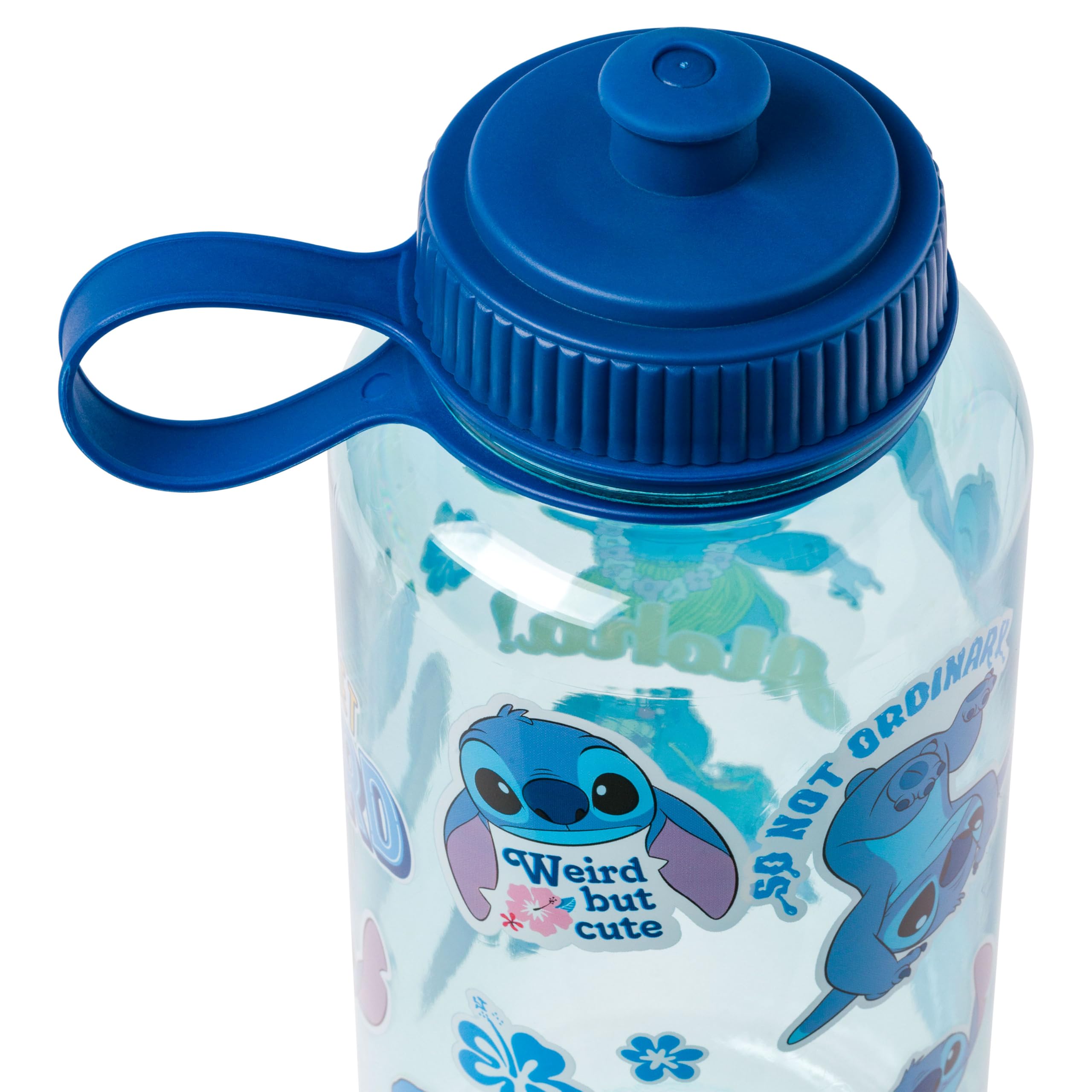 Foto 3 pulgar | Botella De Agua Silver Buffalo Disney Lilo And Stitch 1l - Venta Internacional.