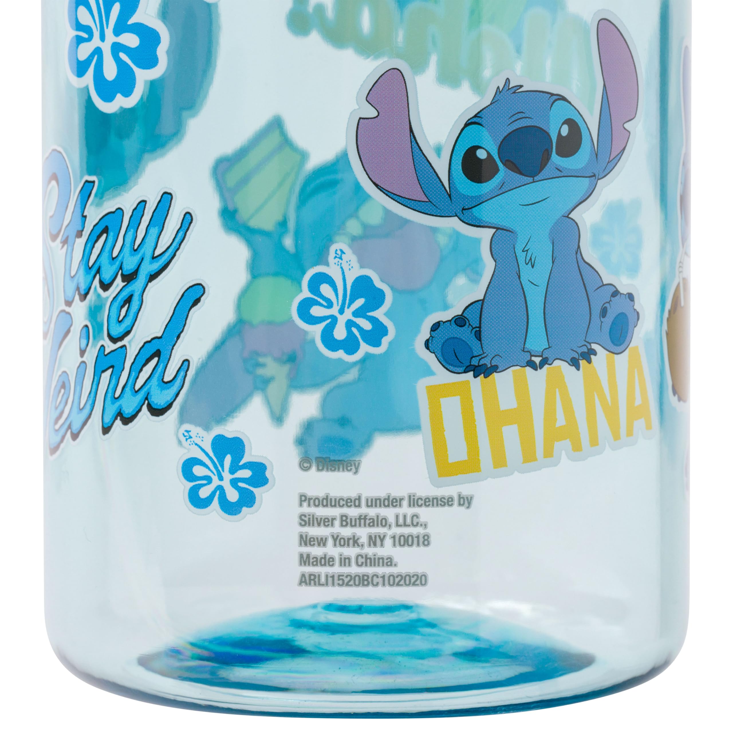 Foto 5 | Botella De Agua Silver Buffalo Disney Lilo And Stitch 1l - Venta Internacional.