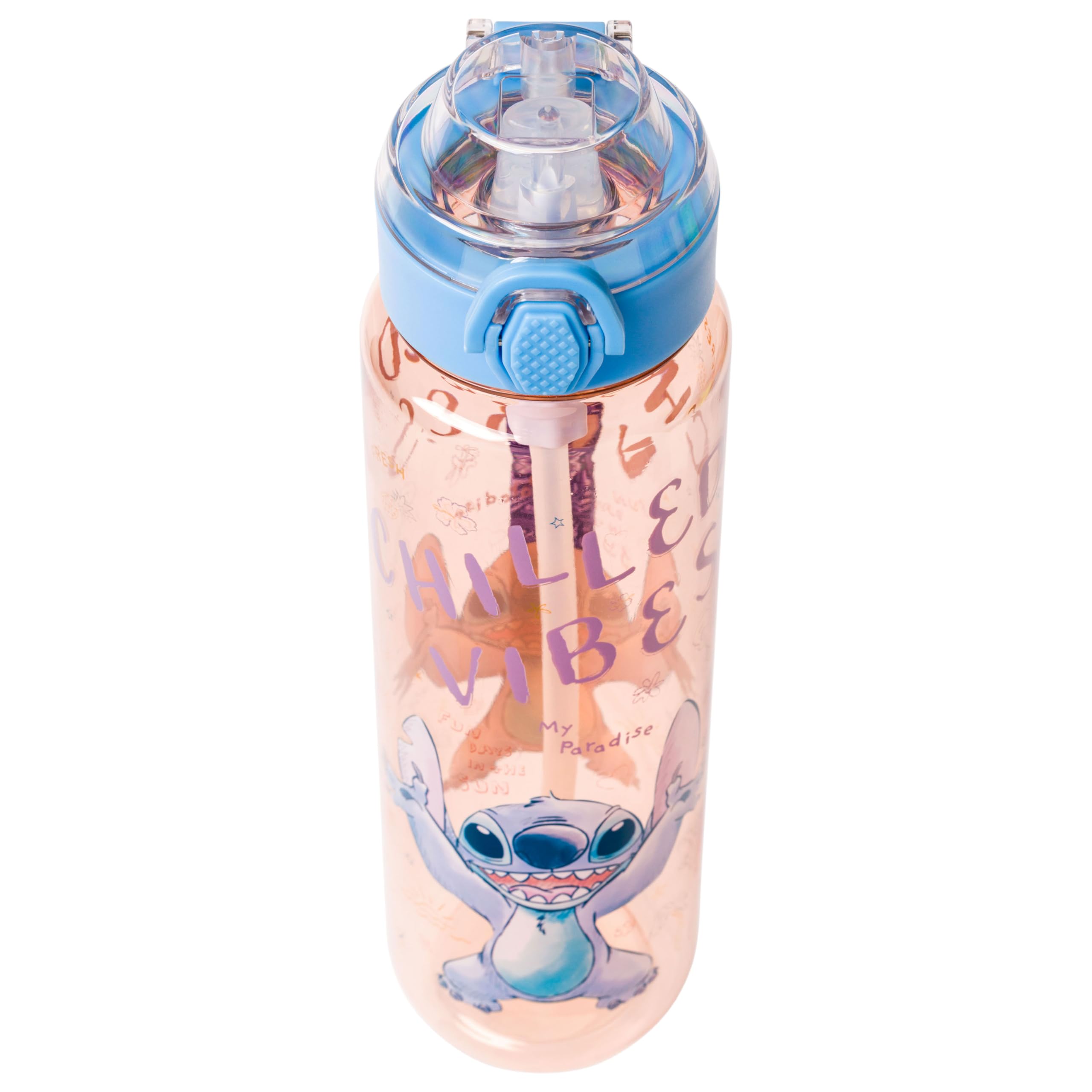 Foto 3 pulgar | Botella De Agua Silver Buffalo Disney Lilo And Stitch 1l - Venta Internacional.