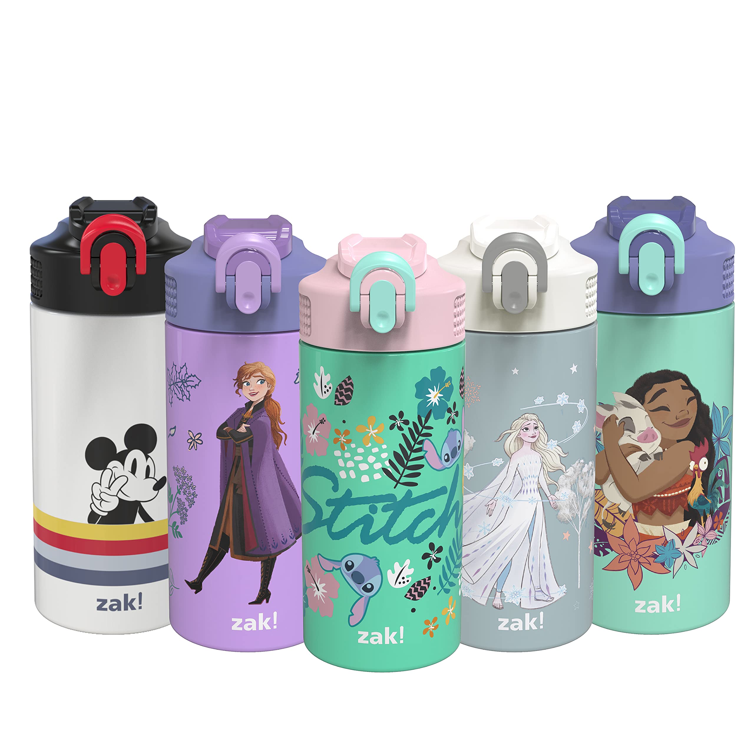Foto 2 pulgar | Botella De Agua Zak! Disney Lilo And Stitch De Acero Inoxidable 414 - Venta Internacional.