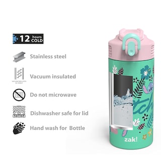 Foto 4 | Botella De Agua Zak! Disney Lilo And Stitch De Acero Inoxidable 414 - Venta Internacional.