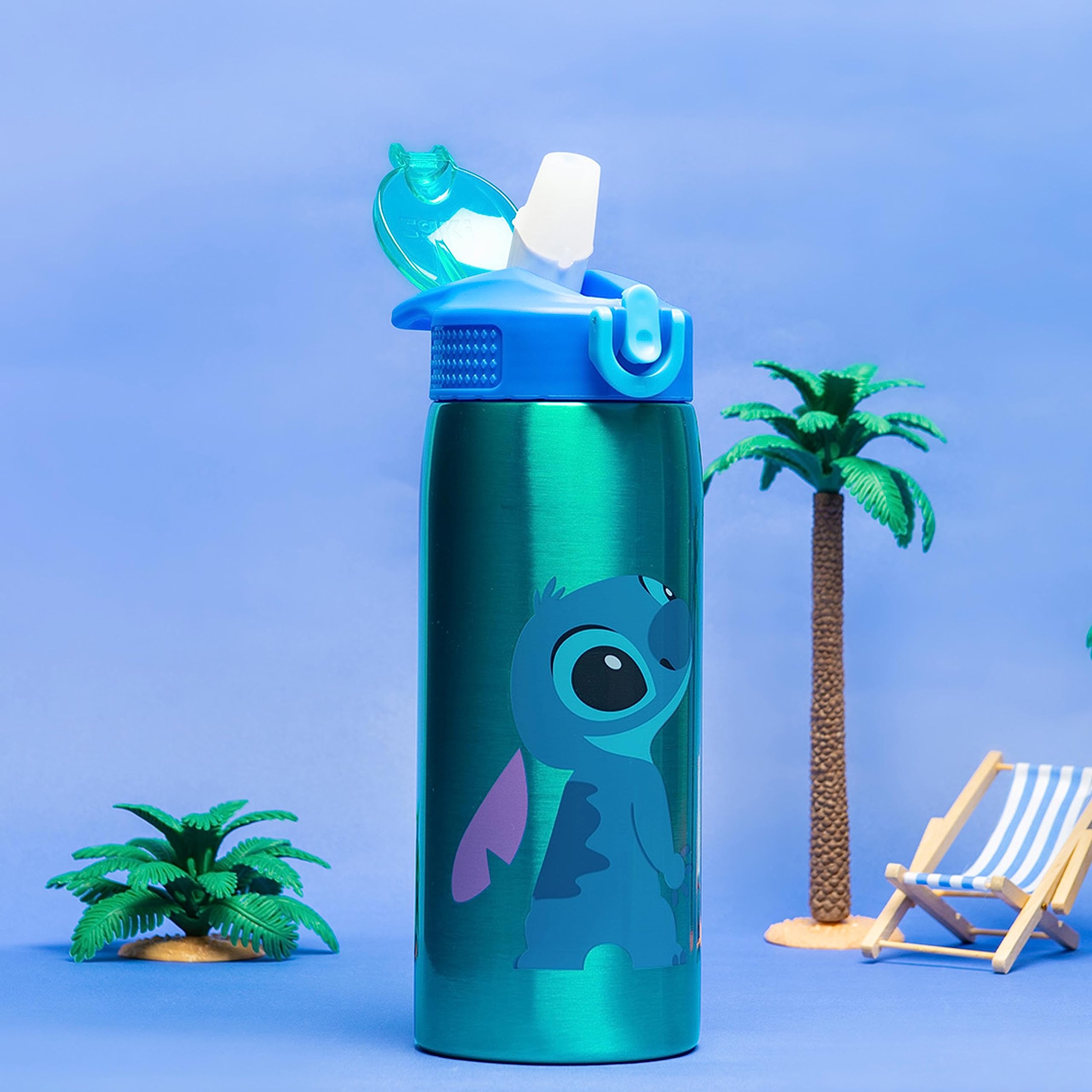 Foto 3 pulgar | Botella De Agua Zak Designs Disney Lilo And Stitch 560 Ml - Venta Internacional.
