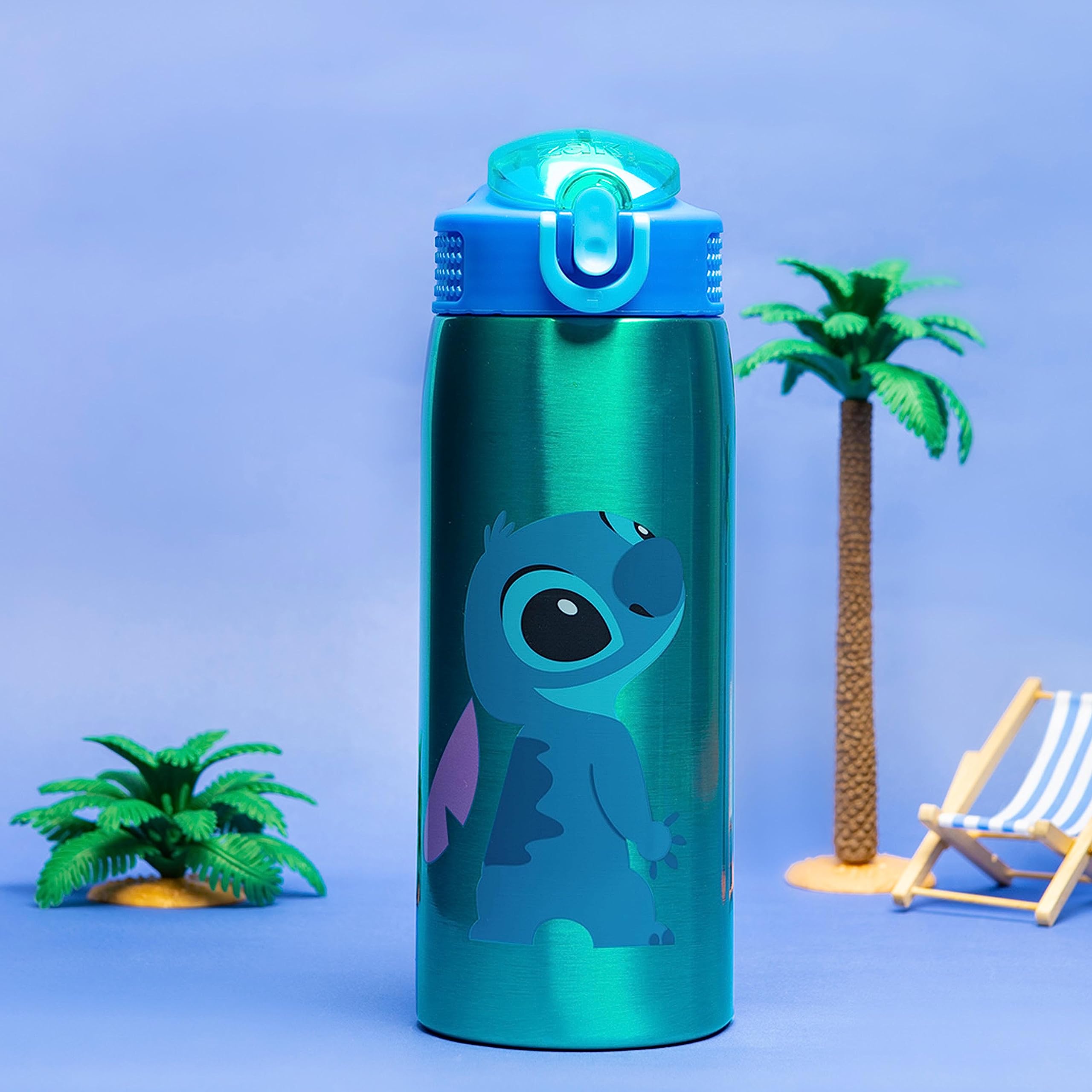Foto 4 pulgar | Botella De Agua Zak Designs Disney Lilo And Stitch 560 Ml - Venta Internacional.