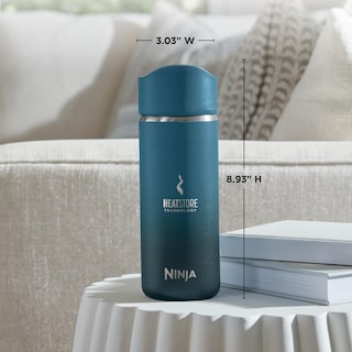 Foto 6 | Taza De Viaje Ninja Sip Perfect, 473 Ml, Acero Inoxidable, Azul Océano - Venta Internacional.