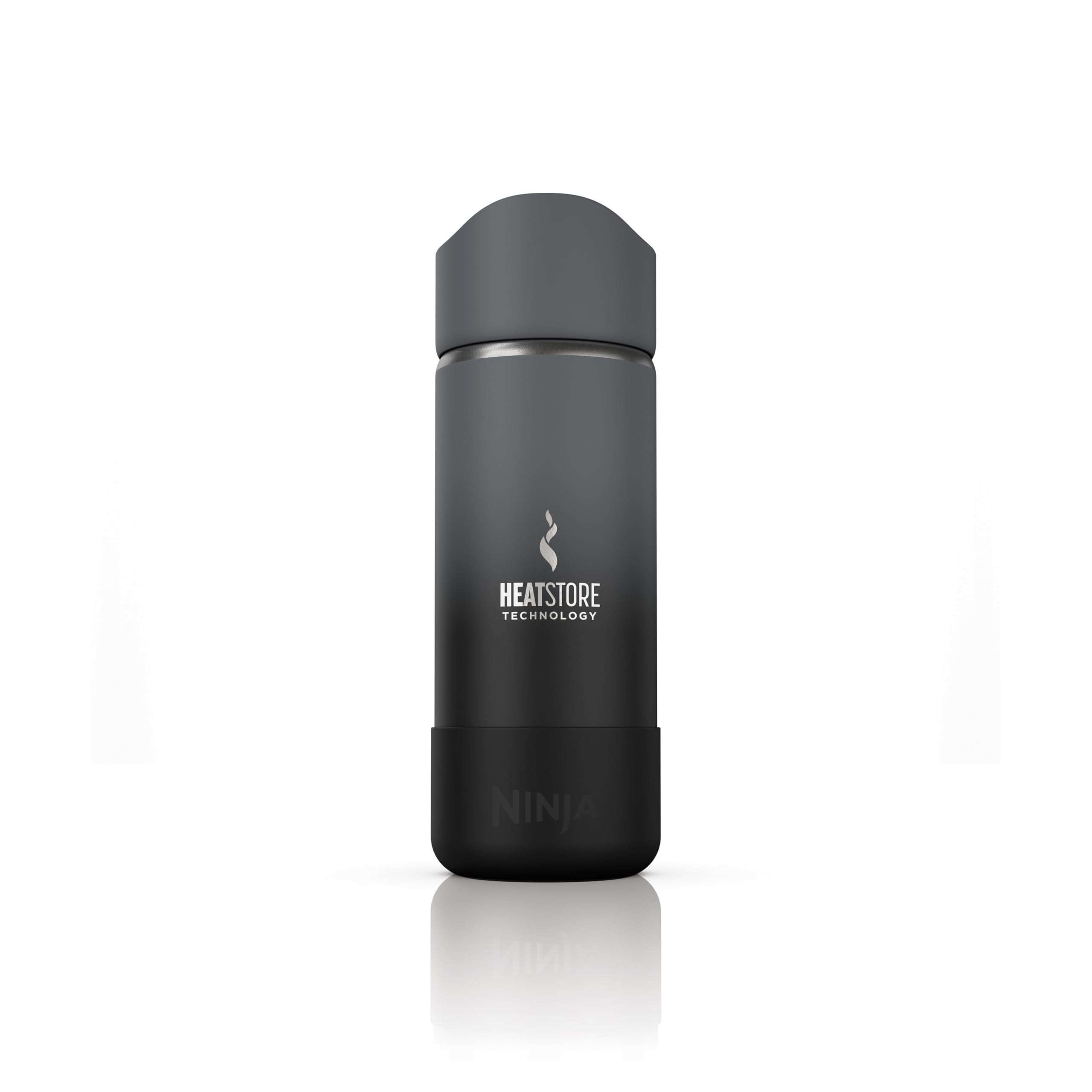 Taza De Viaje Ninja Sip Perfect, 473 Ml, Acero Inoxidable, Ónice, Color Negro - Venta Internacional.