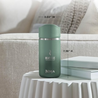 Foto 6 | Taza De Viaje Ninja Sip Perfect, 350 Ml, Acero Inoxidable, Color Verde - Venta Internacional.