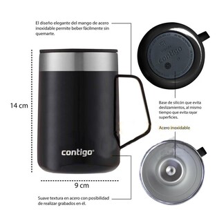 Foto 5 | Termo Contigo de Acero Inoxidable 14 oz