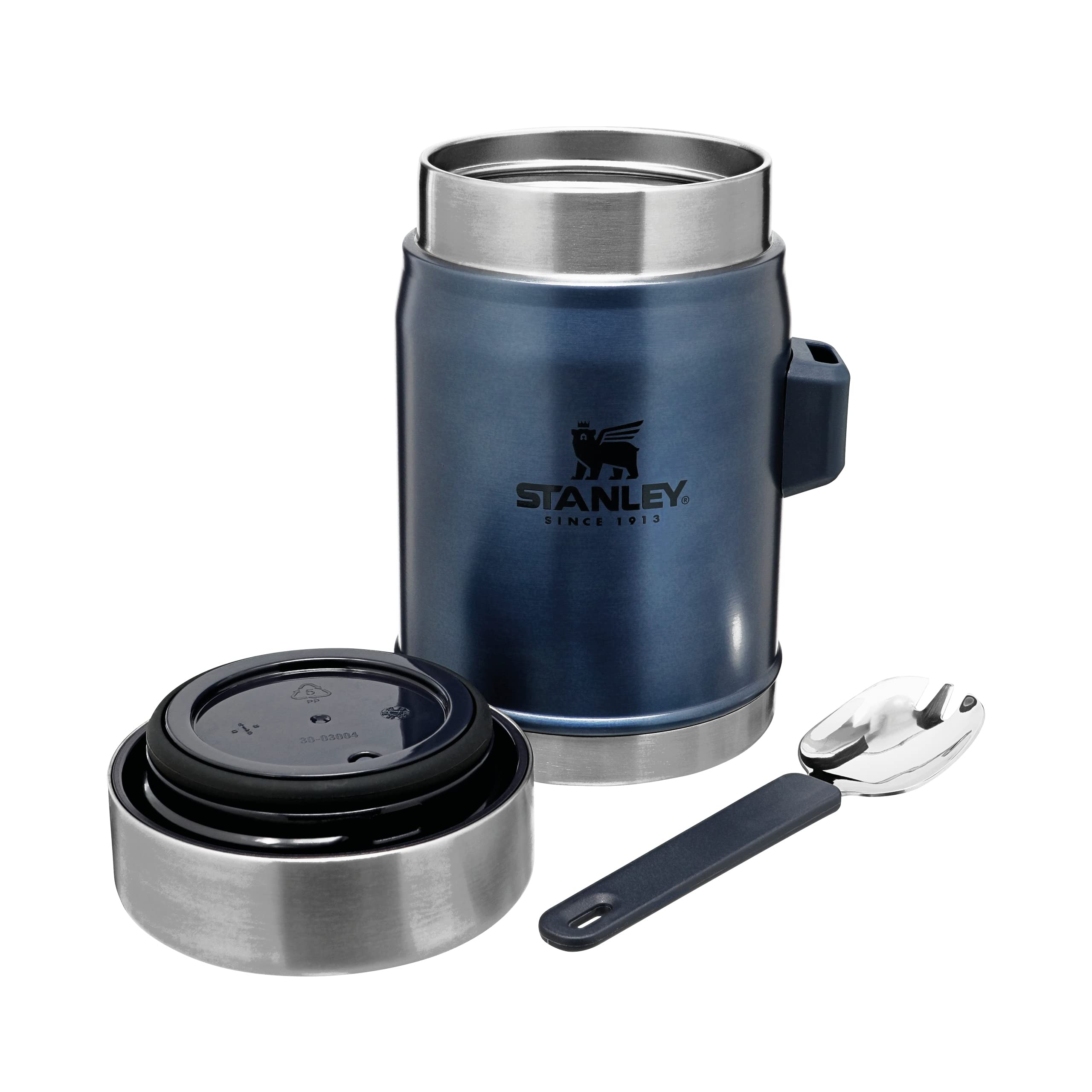 Foto 8 pulgar | Tarro De Comida Stanley Classic Legendary De 0,4 Litros Con Spork Nightfall - Venta Internacional.