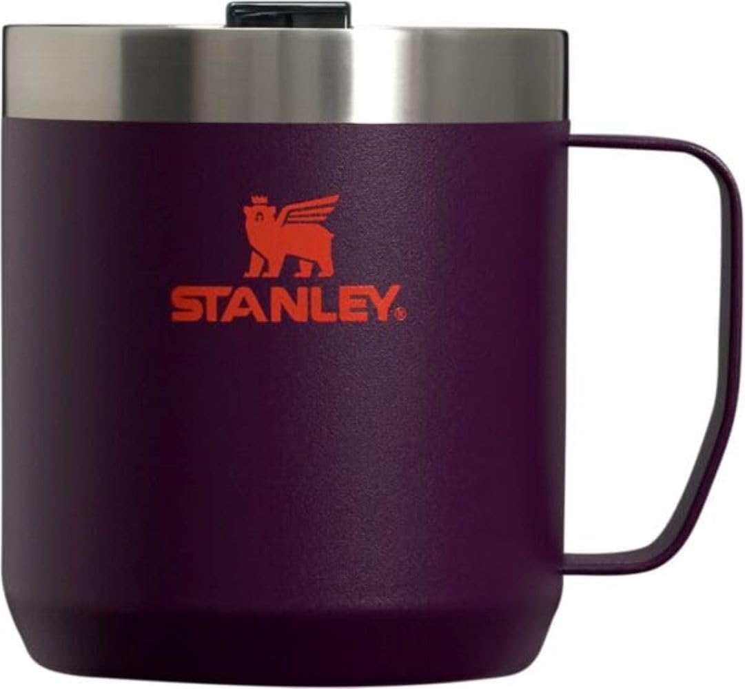 Taza Camp Stanley Stay Hot, 350 Ml, Acero Inoxidable 18/8, Color Ciruela - Venta Internacional.