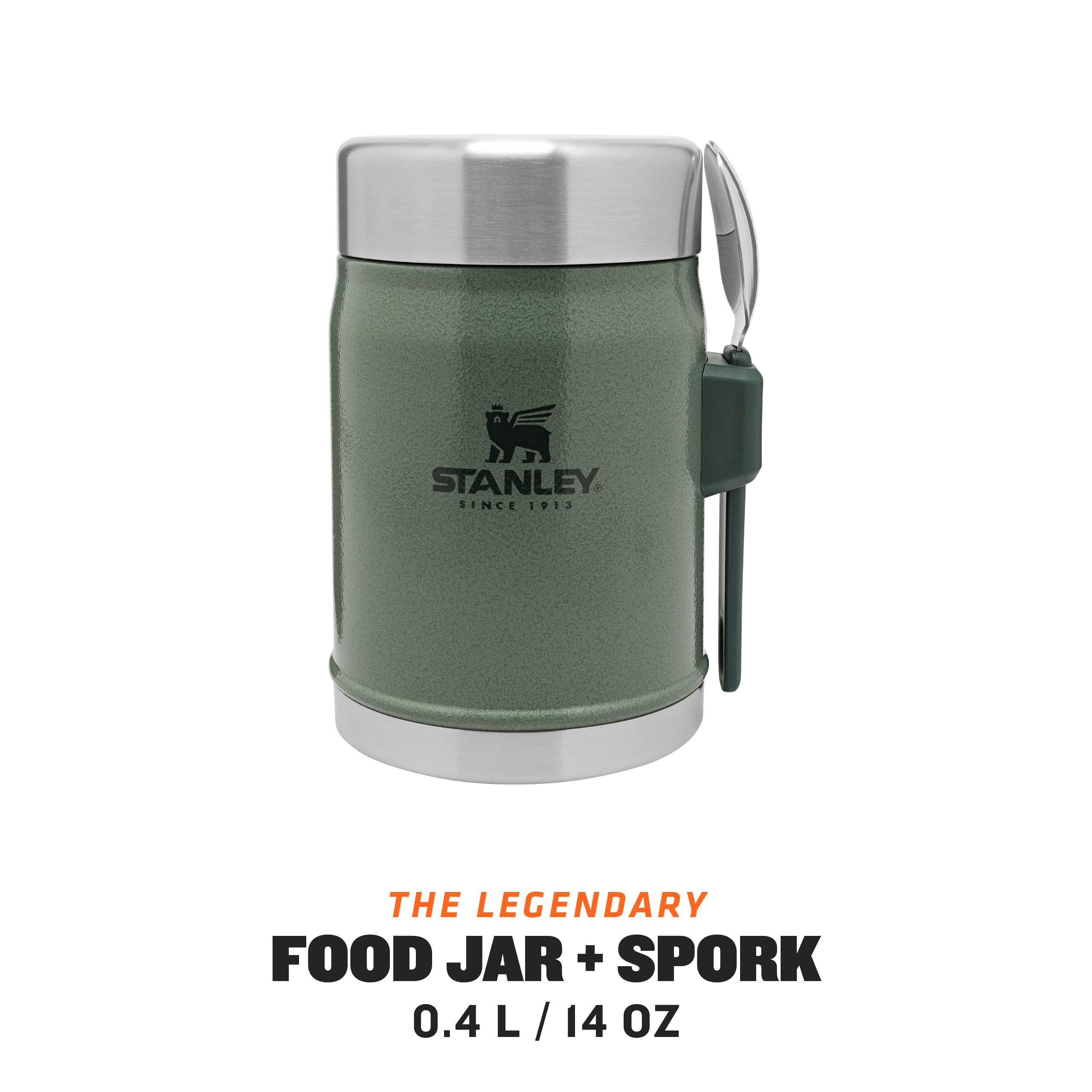 Foto 3 pulgar | Tarro De Comida Stanley Classic Legendary De 0,4 L Con Spork Hammertone - Venta Internacional.