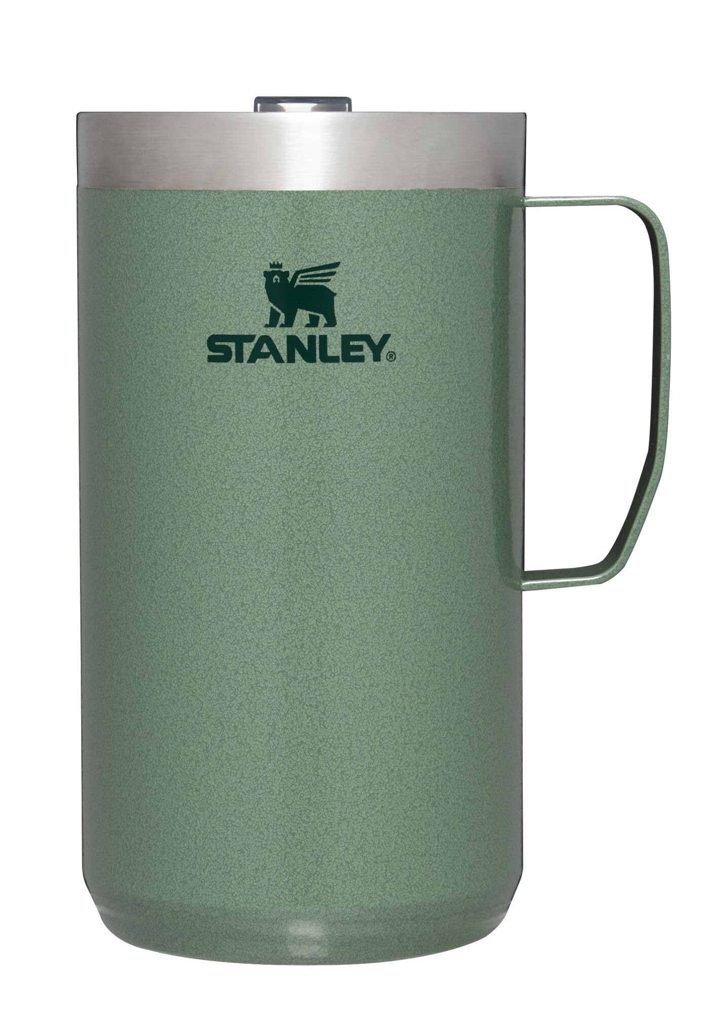 Taza Camp Stanley Stay Hot De Acero Inoxidable, 24 Onzas, Color Verde Martillo - Venta Internacional.