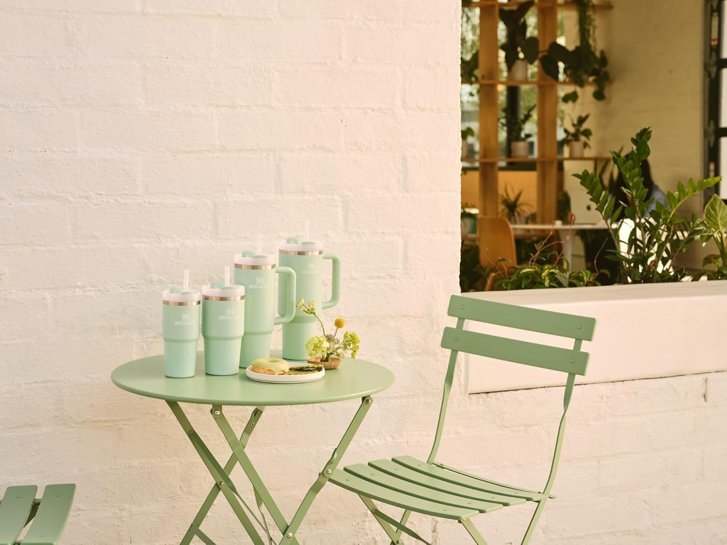 Foto 7 | Vaso Stanley Quencher H2.0 Con Mango Y Pajita, 1,18 L - Venta Internacional.