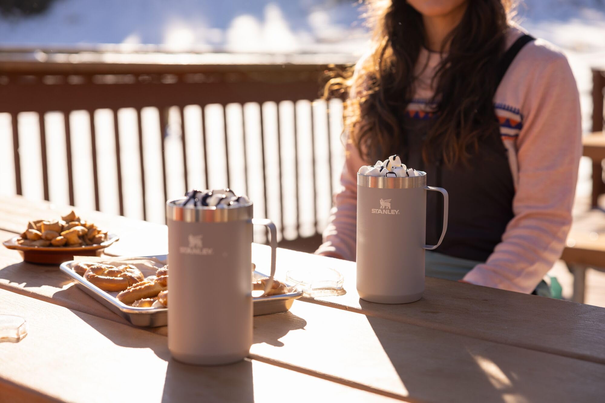 Foto 3 pulgar | Taza Camp Stanley Stay Hot De Acero Inoxidable Ash 2.0 De 24 Onzas - Venta Internacional.