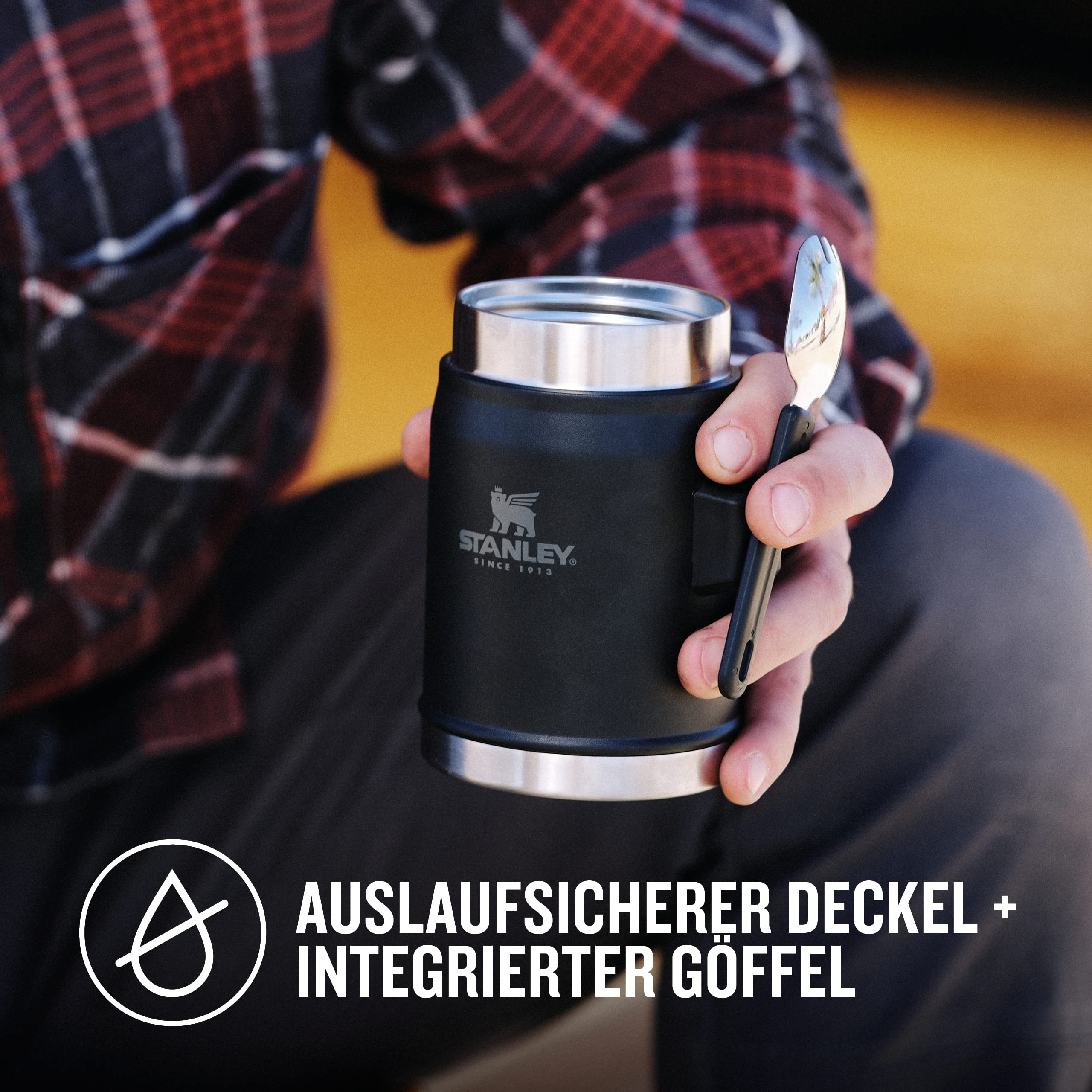 Foto 6 pulgar | Food Thermos Stanley De Acero Inoxidable A Prueba De Fugas De 0,4 L - Venta Internacional.
