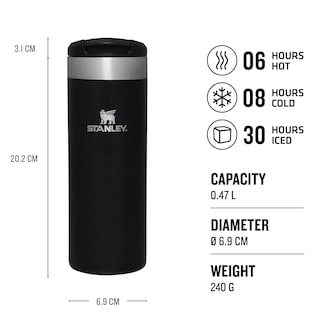 Foto 2 | Taza de Viaje Stanley Aerolight Transit Caliente 6 h Frío 8 h - Venta Internacional