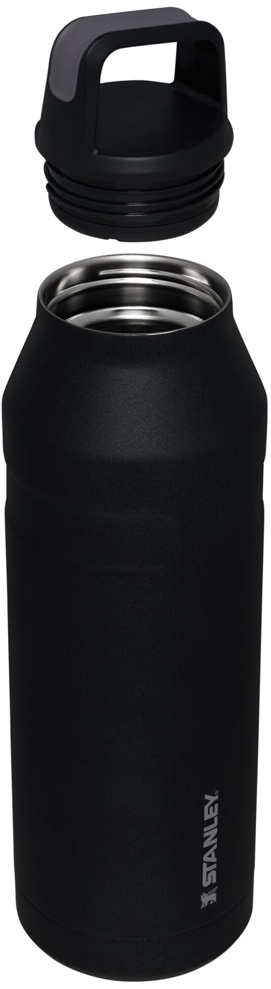 Foto 3 pulgar | Botella de Agua Stanley Iceflow Cap and Carry+ Black Glimmer 1.5 L - Venta Internacional