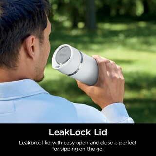 Foto 4 | Taza De Viaje Ninja Sip Perfect 473 Ml De Acero Inoxidable Blanca - Venta Internacional.