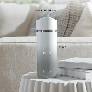 Foto 6 | Taza De Viaje Ninja Sip Perfect 473 Ml De Acero Inoxidable Blanca - Venta Internacional.