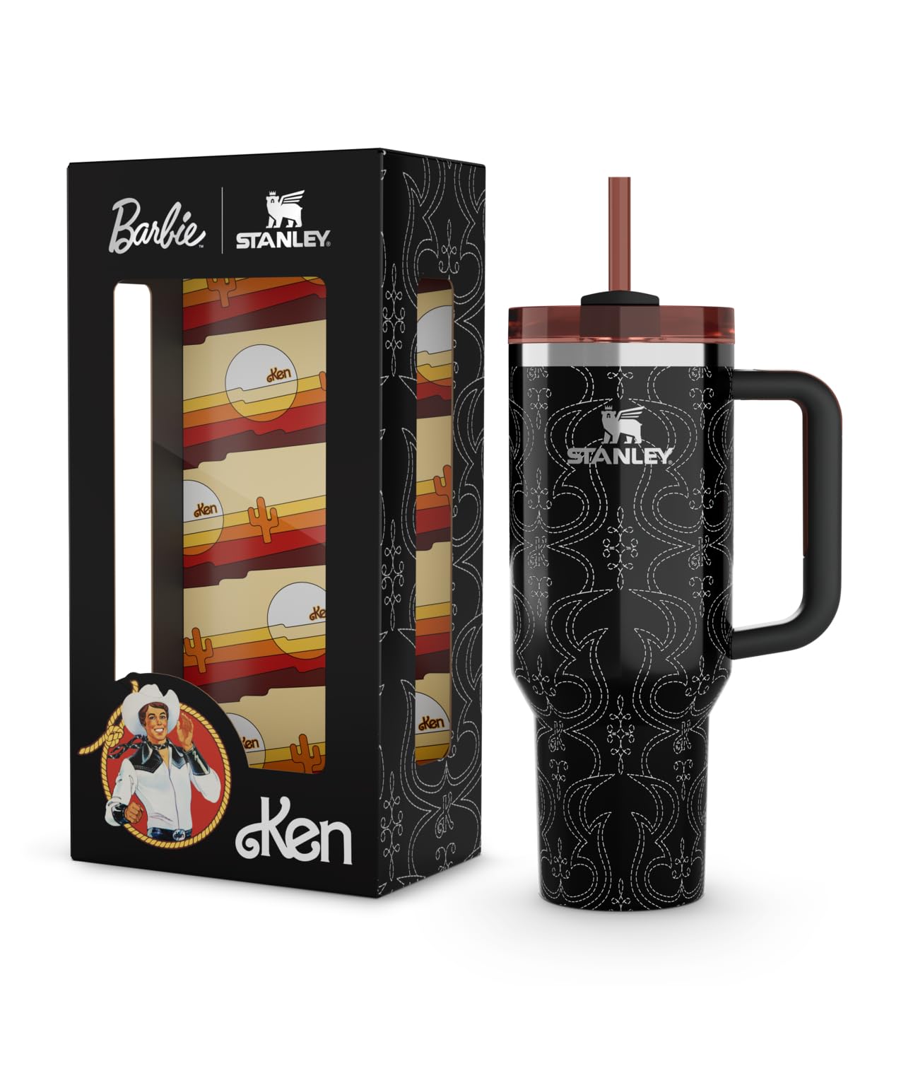 Botella de Agua Stanley x Barbie™ 80s Western Ken 1.2 L - Venta Internacional
