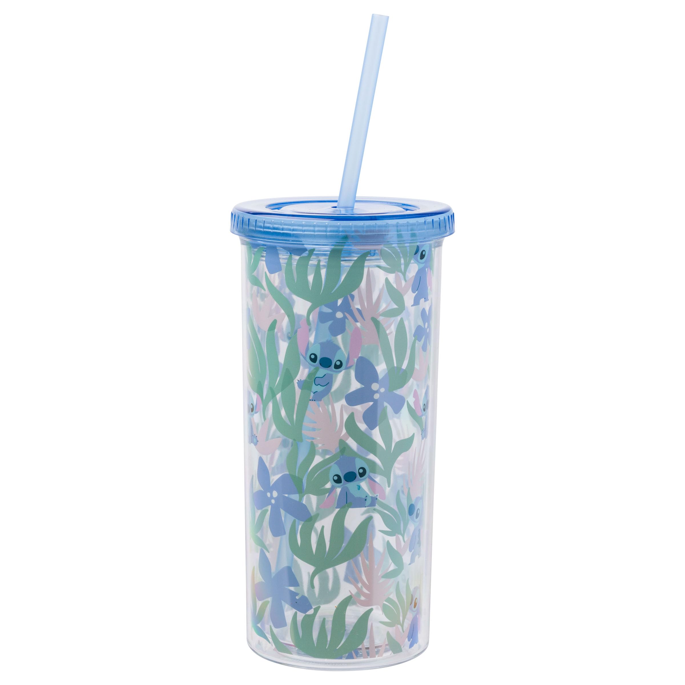 Termo Silver Buffalo Lilo And Stitch 600 Ml - Venta Internacional