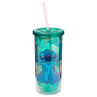 Foto 1 | Taza Fría Silver Buffalo Disney Lilo And Stitch 600 Ml - Venta Internacional