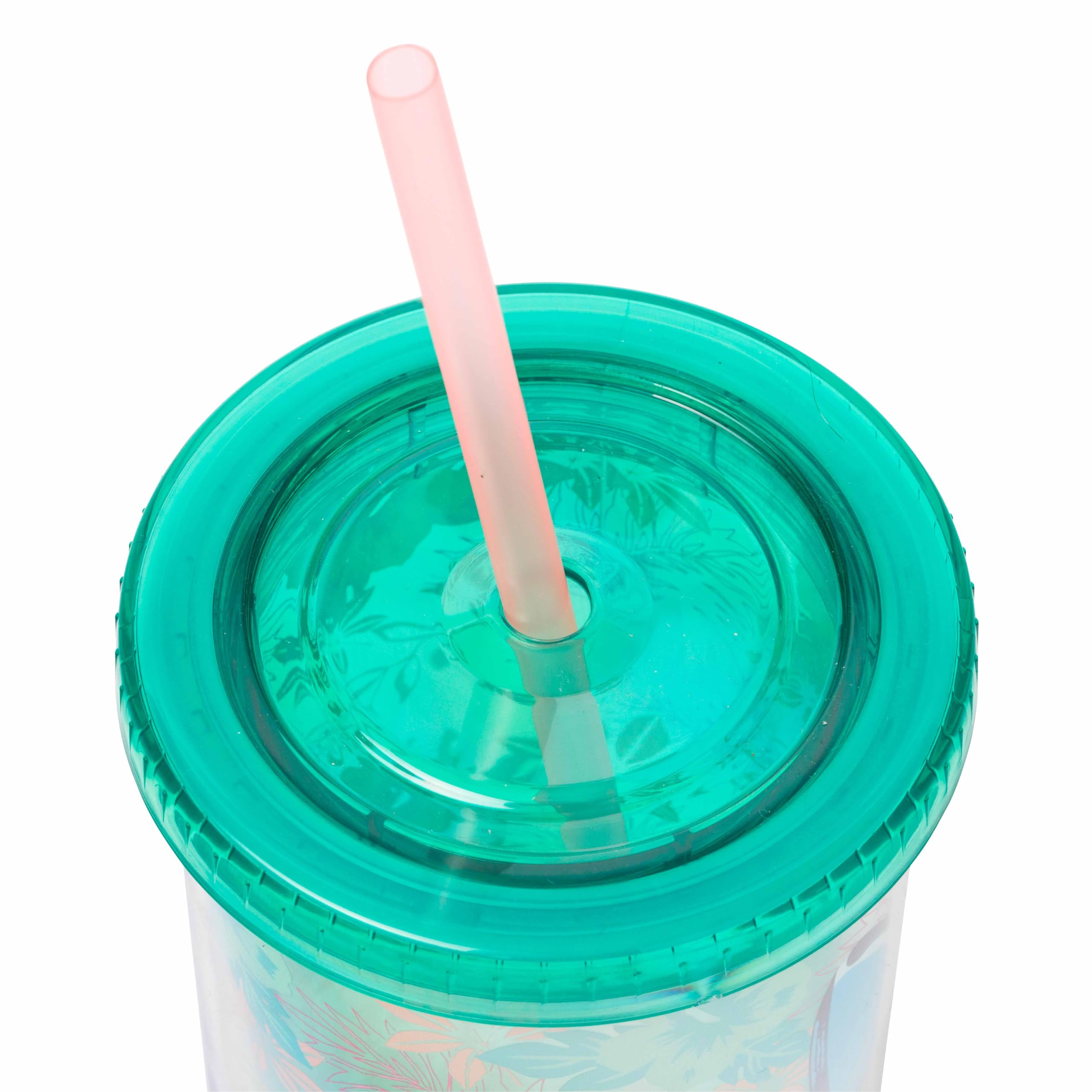 Foto 3 pulgar | Taza Fría Silver Buffalo Disney Lilo And Stitch 600 Ml - Venta Internacional